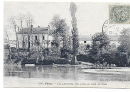 Cheny - Les Laveuses - Vue Prise En Aval Du Pont - Cheny