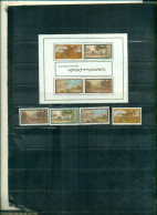 AFRIQUE DU SUD TABLEAUX D'E.MAYER 4 VAL+ BF NEUFS A PARTIR DE 1.50  EUROS - Unused Stamps