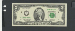 USA - Billet 2 Dollar 2003A NEUF/UNC P.516b § D 183 - Federal Reserve Notes (1928-...)