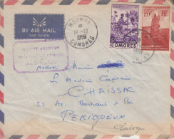 Enveloppe   ARCHIPEL  Des  COMORES    1959 - Cartas & Documentos