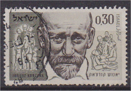 Israel N° 229 30a Olice Janusz Korczak - Usati (senza Tab)