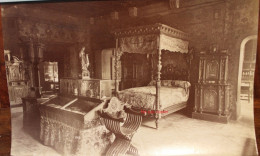 Photo 1890's Chambre Musée De Cluny France Tirage Albuminé Albumen Print Vintage - Orte