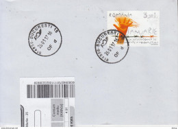 ROMANIA : JUDAICA - HOLOCAUST DAY On Circulated Cover #426211197 - Registered Shipping! - Gebruikt