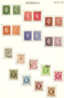 Grande-Bretagne 1937/47 - Georges VI - Série Complète ° Avec Nuances - YT 209/222 - Used Stamps