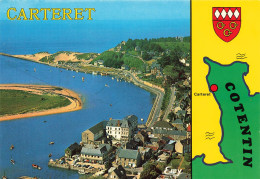 Barneville * Carteret * Vue Aérienne De L'entrée Du Port - Barneville