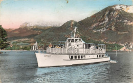 Annecy * Arrivée Du Bateau LE FIER , Le Parmelan - Annecy