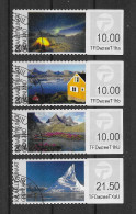 Grönland 2014 Landschaften Mi.Nr. 9-12 Kpl. Satz Gestempelt - Machine Stamps