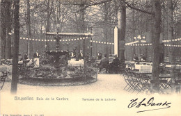 BELGIQUE - Bruxelles - Bois De La Cambre - Terrasse De La Laiterie - Nels - Carte Postale Ancienne - - Forêts, Parcs, Jardins