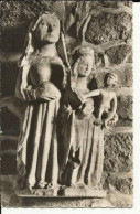 0172- CPSM - 22 - PORT-BLANC - La Chapelle, Statue De Ste-Anne, La Vierge Et L'Enfant (XVe S.) - 2 - Penvénan