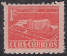 Cuba 1957 Correo 447 **/MNH Palacio De Comunicaciones.  - Ungebraucht