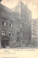 BELGIQUE - Bruges - La Maison Noire - Rue Des Tonneliers - Carte Postale Ancienne - - Brugge