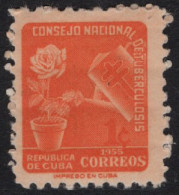 Cuba 1955 Beneficencia 24 **/MNH Consejo Nacional De Tuberculosis.  - Ungebraucht