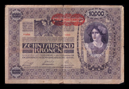 Austria 10000 Kronen 1918 (1919) Pick 65 - Oesterreich