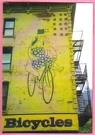 Carte Postale - Illustration : Sempé (mur Peint - Tag - Graffiti - Vélo) New York Manhattan 2003 - Sempé