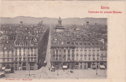 Torino Panorama Dal Palazzo Madama Edizione Modiano - Mehransichten, Panoramakarten