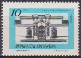 Tucuman - ARGENTINE - Maison De L'indépendance - N° 1108 * - 1978 - Ongebruikt