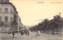 BELGIQUE - Bruxelles - Boulevard Botanique - Nels - Carte Postale Ancienne - - Corsi