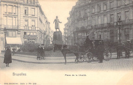 BELGIQUE - Bruxelles - Place De La Liberté - Nels - Carte Postale Ancienne - - Monuments