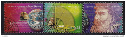 2002 Portugal Mi. 2577-9 Used   500. Geburtstag Von Pedro Nunes - Usado