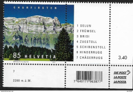 2017 Schweiz Mi 2490**MNH  Chäserrugg (2260 M - Unused Stamps