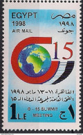 1998 Ägypten.Mi. 1949 **MNH    8. Gipfeltreffen Der Staatschefs Wichtiger Entwicklungsländer, Kairo. - Unused Stamps