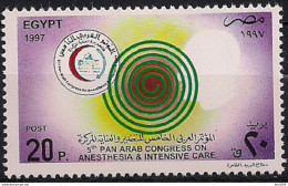 1997 Ägypten.Mi. 1930**MNH 5. Panarabischer Kongress Für Anästhesie Und Erste Hilfe, Kairo. - Unused Stamps