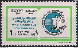 1997 Ägypten.Mi. 1923**MNH  Welttag Des Buches - Ongebruikt