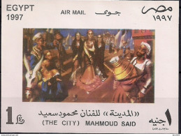 1997 Ägypten.Mi. Bl 63 **MNH     100. Geburtstag Von Mahmoud Said - Ungebraucht