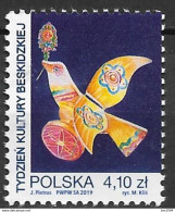 2019 Polen Mi. 5128  **MNH   Woche Der Beskidischen Kultur. - Unused Stamps