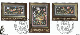 2009 Liechtenstein Mi. 1525-7 FD - Used Briefstück   Fürstliche Schätze : Liechtenstein-Museum, Wien - Used Stamps