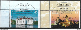 2012 Deutschland Germany  Mi. 2972-3 FD-used Berln  EOL   Burgen  Und Schlösser - Gebraucht