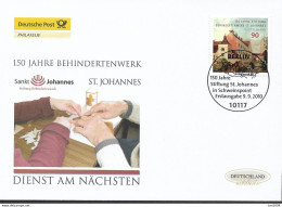 2010  Deutschland  Germany Mi. 2817 FDC 150 Jahre Stiftung Behindertenwerk St. Johannes, Marxheim-Schweinspoint - 2001-2010