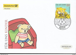 2010  Deutschland  Germany Mi. 2818 FDC Teddybär Bezi Mit Schlafendem Kim Im Arm - 2001-2010