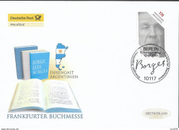 2010  Deutschland  Germany Mi. 2815 FDC .  Jorge Luis Borges , Argentinischer Schriftsteller - 2001-2010