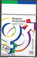 2018 Deutschland Germany  Mi. 3403 FD-used Weiden 150. Geburtstag Von Magnus Hirschfeld - Gebraucht