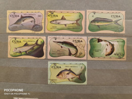 1971	Cuba	Fishes  (F60) - Oblitérés