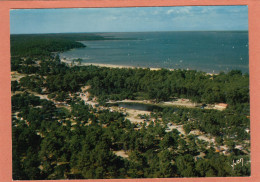 MAUBUISSON - CARCANS - CAMPING DE MAUBUISSON - PHOTO AERIENNE MONIQUE FRANCOIS - BORDEAUX - ECRITE - Carcans