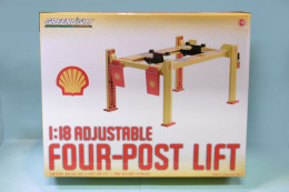 Greenlight - PONT ELEVATEUR 4 Pieds SHELL Réf. 13583 Neuf 1/18 - Andere & Zonder Classificatie