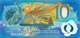 NOUVELLE-ZELANDE 2000 10 Dollar - P.190a Neuf UNC - New Zealand