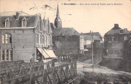 FRANCE - Hautmont - Rue De La Gare Et Ponts Sur La Sambre - Carte Postale Ancienne - - Sonstige & Ohne Zuordnung