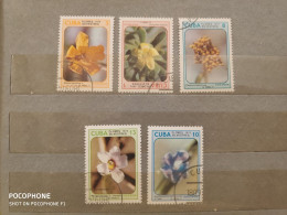 1974	Cuba	Flowers   (F60) - Usati