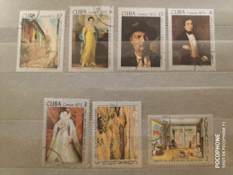 1973	Cuba	Paintings    (F60) - Used Stamps