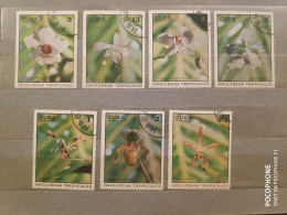 1973	Cuba	Flowers   (F60) - Used Stamps