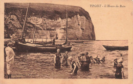 FRANCE - Yport - L'heure Du Bain - Animé - Carte Postale Ancienne - Yport