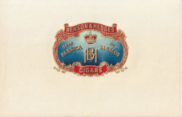 Cigar Label 2215 , Sigarenbanden Vitolas ,etiketten - Etiquettes