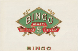 Cigar Label 2216 , Sigarenbanden Vitolas ,etiketten - Etiquettes