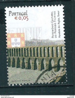 N° 2898 Aqueduc Des Pegoes 0.05 € Timbre Portugal  Oblitéré 2004 - Usado