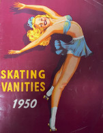 Skating Vanities 1950 * Revue Cabaret Danse * Livret Illustré Ancien * Lido Artistes - Kabarett