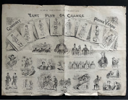 1879 ALBUM THÉÂTRAL DU CHARIVARI  Paru Dans Le Journal LE CHARIVARI - GONDINET - Pierre VÉRON - 1850 - 1899