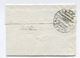 !!! CACHET CIRCULAIRE ARMEE DE SAMBRE ET MEUSE COMPAGNIE MOTZE SUR LETTRE SANS TEXTE DATEE AN 4 - Army Postmarks (before 1900)